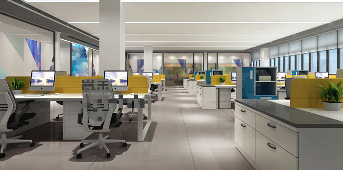 led廠(chǎng)家辦公室裝修設(shè)計(jì)案例效果圖