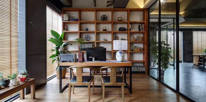 進(jìn)出口貿(mào)易公司辦公室裝修設(shè)計效果圖