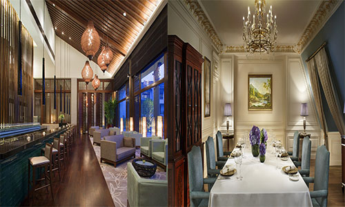 精品酒店酒吧、餐飲空間效果圖