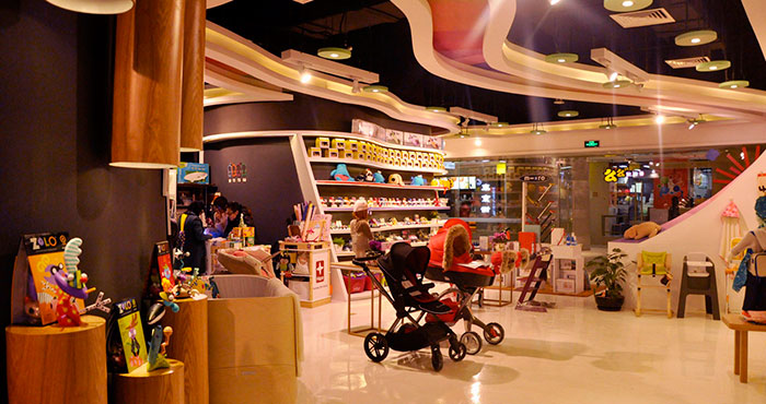 嬰童店鋪裝修設(shè)計案例