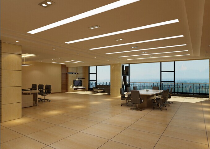 辦公室地面面有缺棱掉角、污染