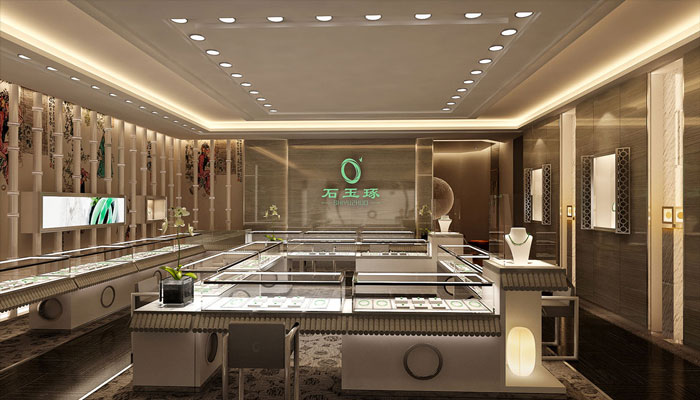石玉琢珠寶店裝修設(shè)計