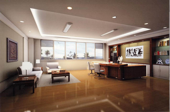總經(jīng)理辦公室設(shè)計(jì)：突出大氣，有文化和穩(wěn)重