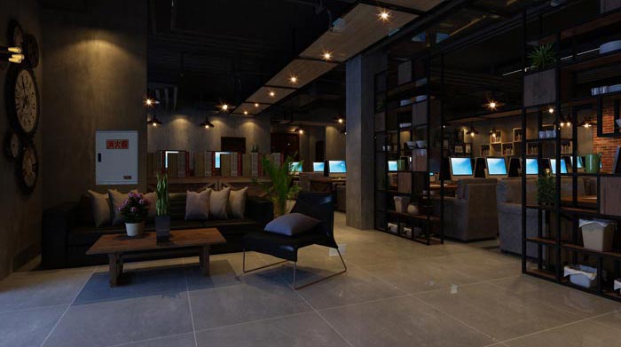 網(wǎng)咖裝修設(shè)計案例