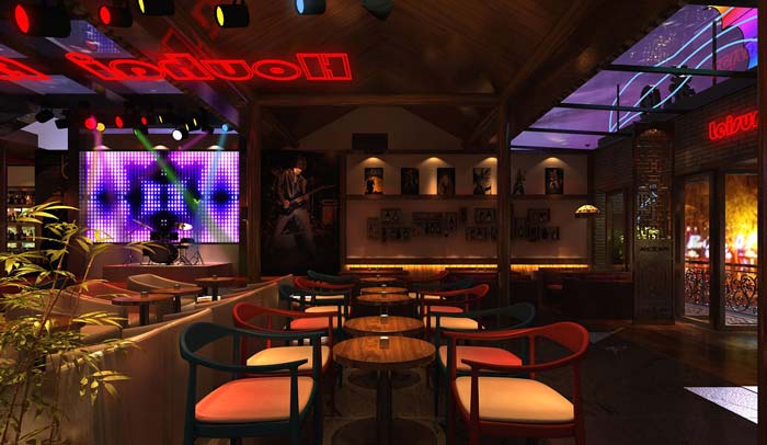 情侶、商務(wù)、聚餐、休閑酒吧前臺(tái)裝修設(shè)計(jì)案例效果圖