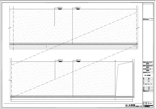 商場(chǎng)深化設(shè)計(jì)施工圖負(fù)一層立面圖55