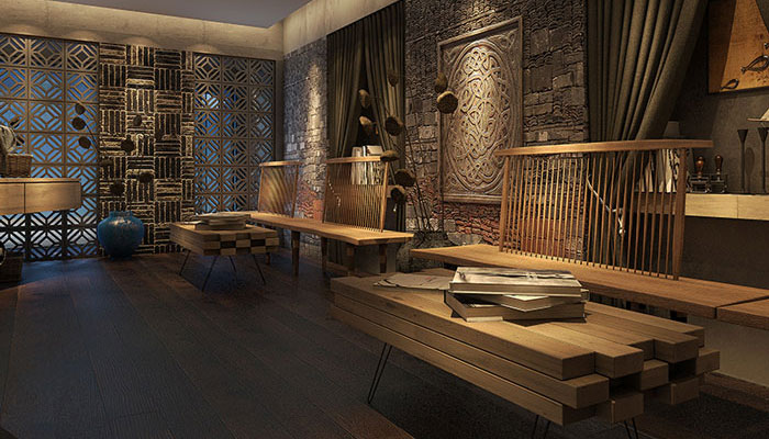 時而驚奇、時而陶醉的烤魚店裝修設計方案