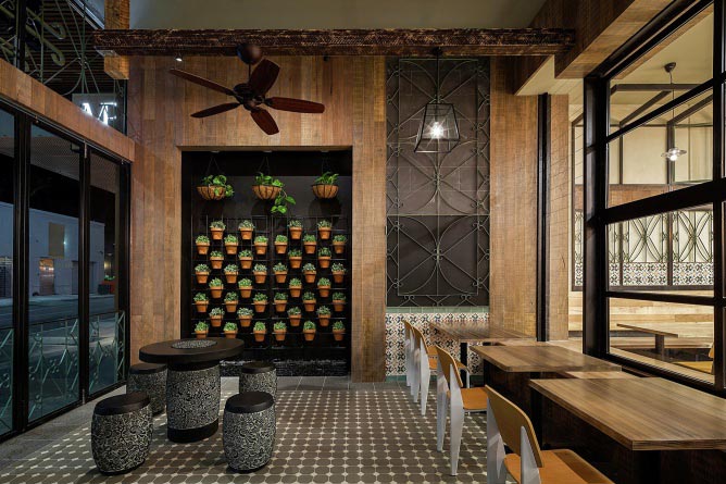 歷史、文化傳統(tǒng)氛圍下1200平方餐廳休息區(qū)域設(shè)計方案效果圖