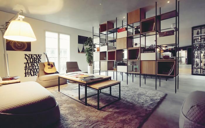 互聯(lián)網(wǎng)公司辦公室交流區(qū)域裝修設(shè)計案例效果圖