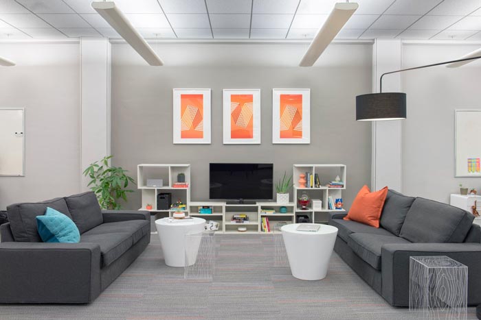 廣告公司辦公室茶水間裝修設(shè)計案例效果圖