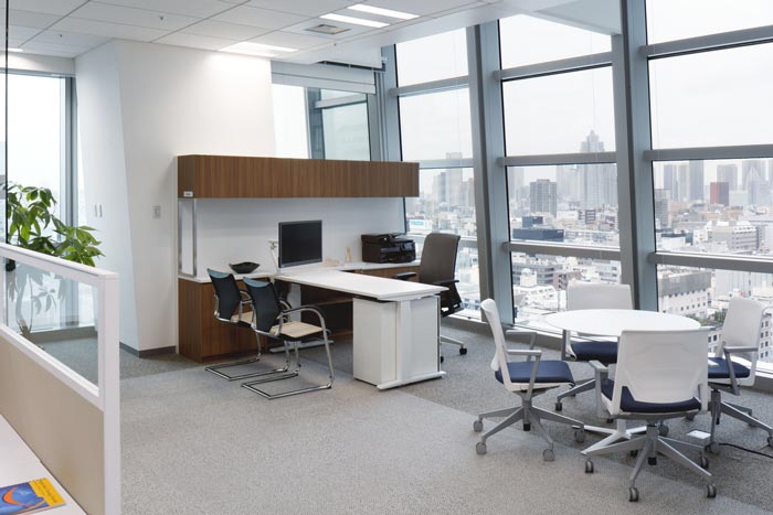 醫(yī)藥中心辦公室裝修設計案例