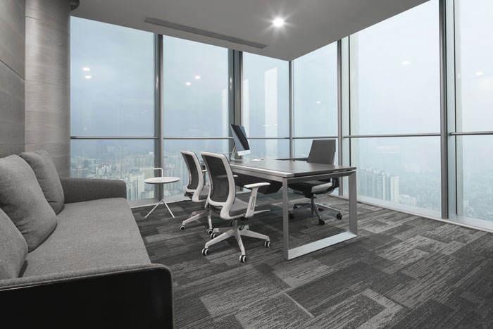 培訓機構(gòu)總經(jīng)理辦公室裝修設(shè)計案例效果圖