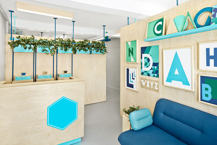 英語教育培訓(xùn)機構(gòu)裝修設(shè)計案例