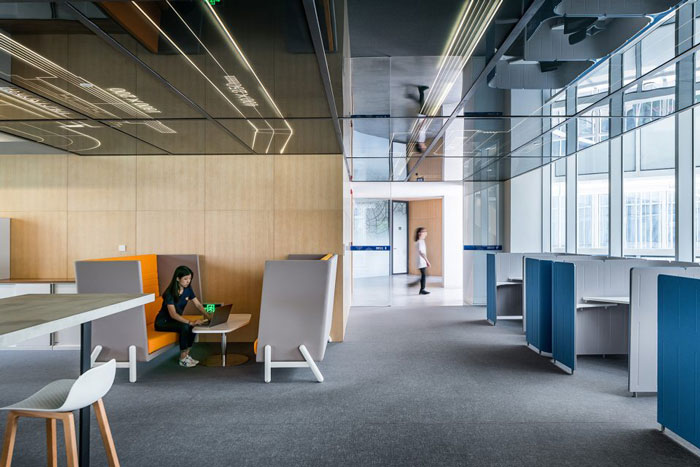 集團總部辦公樓開放辦公區(qū)設(shè)計方案