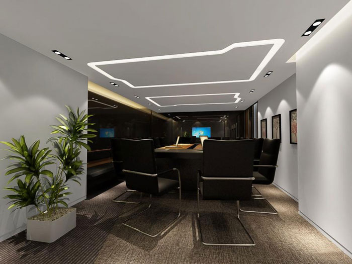 科技園區(qū)辦公樓會議室裝修設(shè)計(jì)效果圖