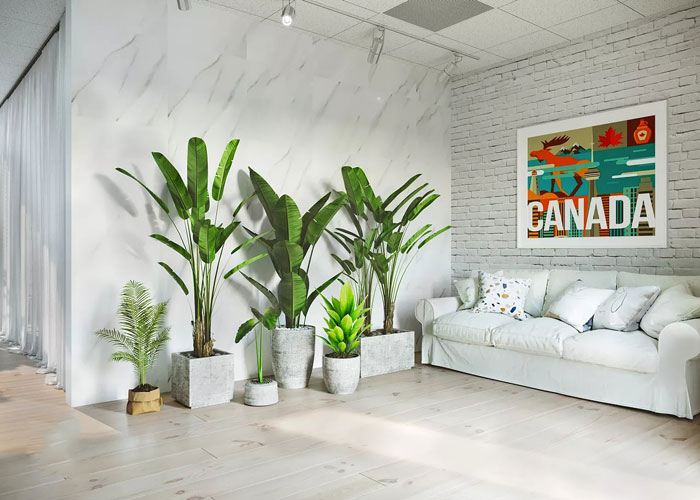 北歐風(fēng)格辦公室進(jìn)門(mén)區(qū)裝修設(shè)計(jì)案例效果圖