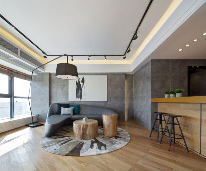 80平方辦公室休息區(qū)裝修設計效果圖