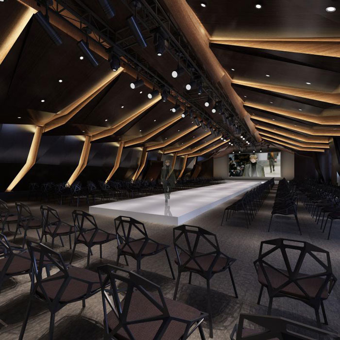 杭州濱江寫字樓T臺裝修設(shè)計效果圖