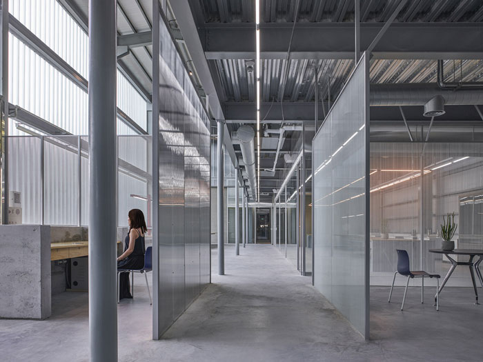 廠房辦公室接待區(qū)域裝修設計效果圖