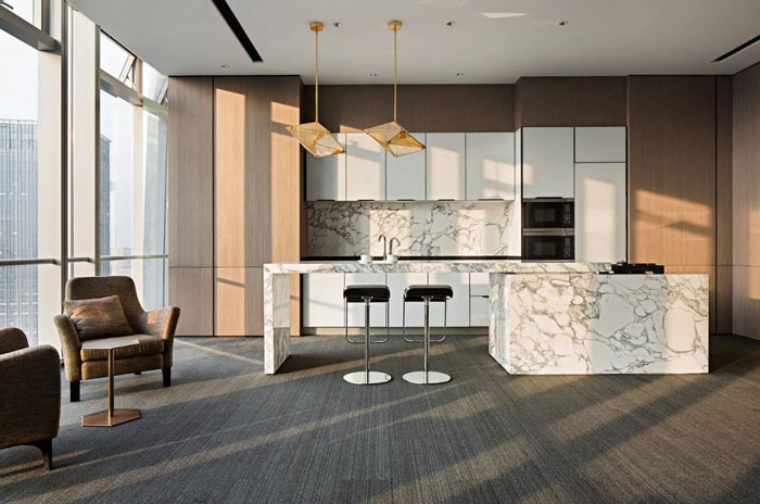 投資公司辦公室茶水間裝修設(shè)計效果圖