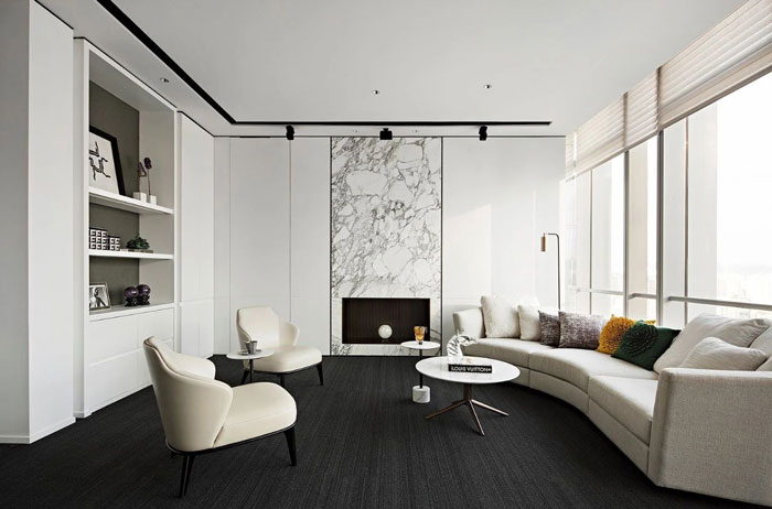 投資公司辦公室交流室裝修設(shè)計效果圖