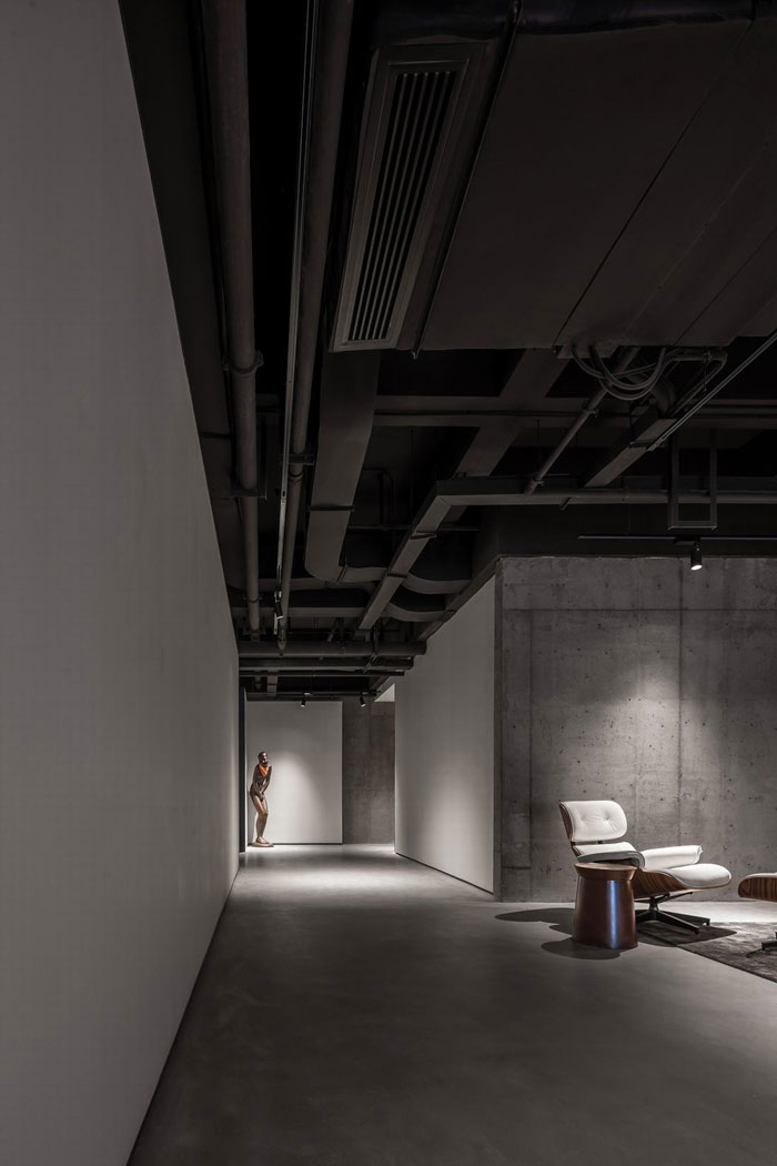 智能辦公室接待區(qū)裝修設計效果圖