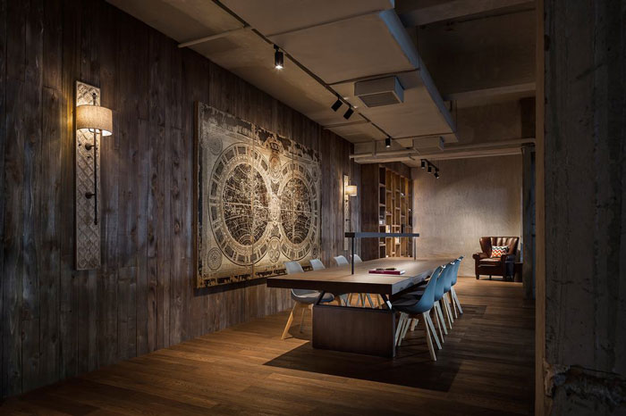 智能辦公室休息區(qū)裝修設計效果圖