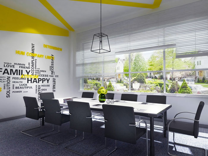 輕工業(yè)風(fēng)格辦公室會議室裝修設(shè)計效果圖