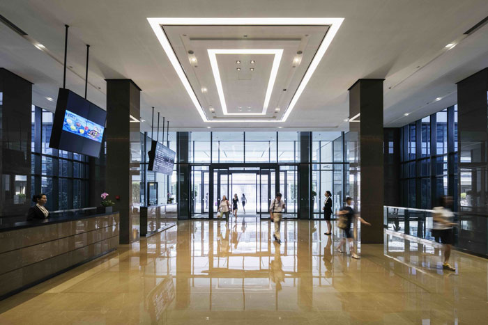 杭州贊成中心寫(xiě)字樓前臺(tái)