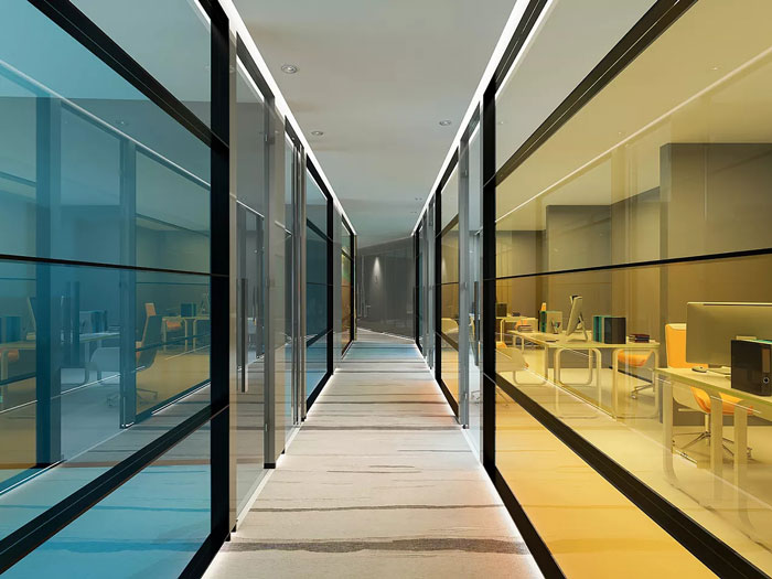 集團(tuán)辦公室過(guò)道裝修設(shè)計(jì)效果圖