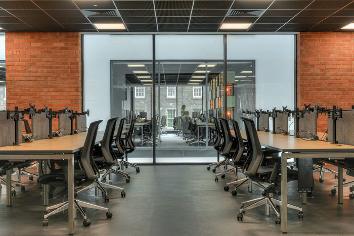 旅游服務公司辦公室辦公區(qū)裝修設計效果圖