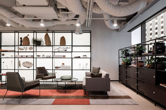 5000平方辦公室接待室裝修設(shè)計效果圖