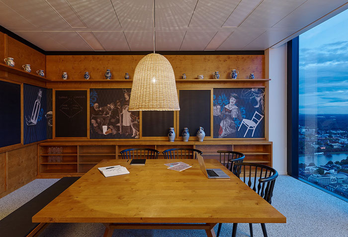 咨詢(xún)公司辦公室構(gòu)思區(qū)裝修設(shè)計(jì)效果圖