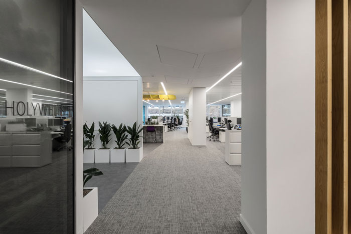 金融機(jī)構(gòu)辦公室進(jìn)門區(qū)裝修設(shè)計效果圖