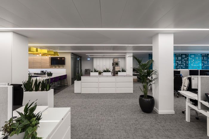 金融機(jī)構(gòu)辦公室辦公區(qū)裝修設(shè)計效果圖