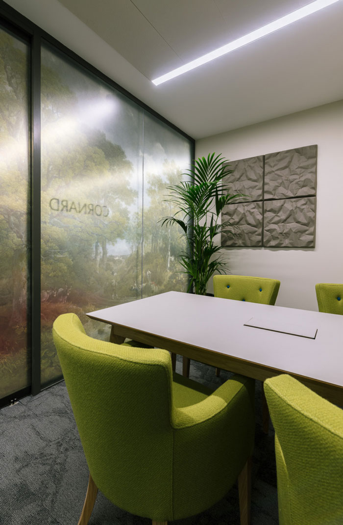 金融機(jī)構(gòu)辦公室討論室裝修設(shè)計效果圖