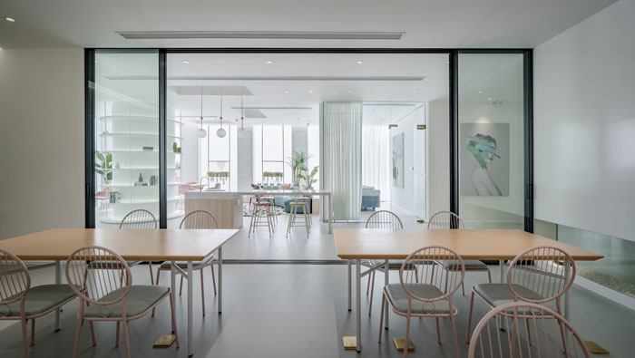 美容機(jī)構(gòu)辦公室裝修設(shè)計(jì)效果圖