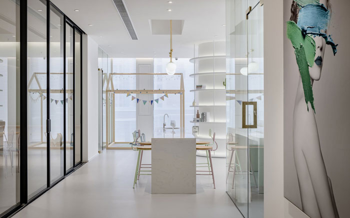 美容機(jī)構(gòu)辦公室裝修設(shè)計(jì)效果圖