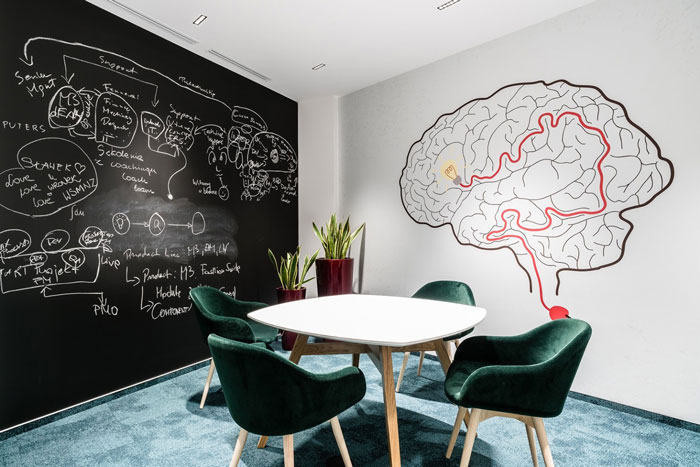 科技感辦公室裝修設(shè)計效果圖