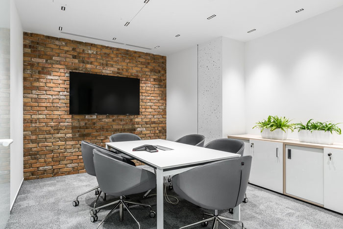 科技感辦公室交流區(qū)裝修設(shè)計效果圖