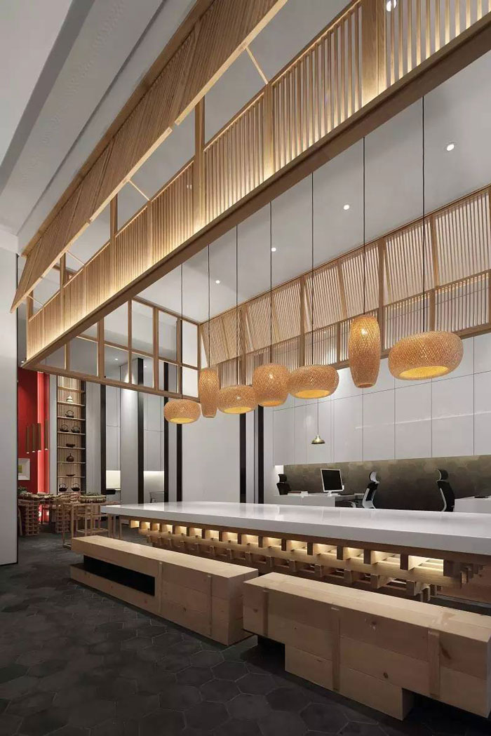 新中式風格辦公室會議區(qū)設計方案