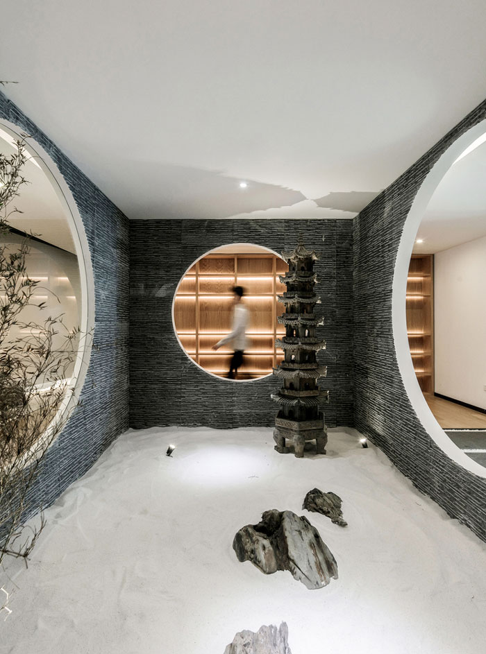 禪意辦公會所裝飾效果圖