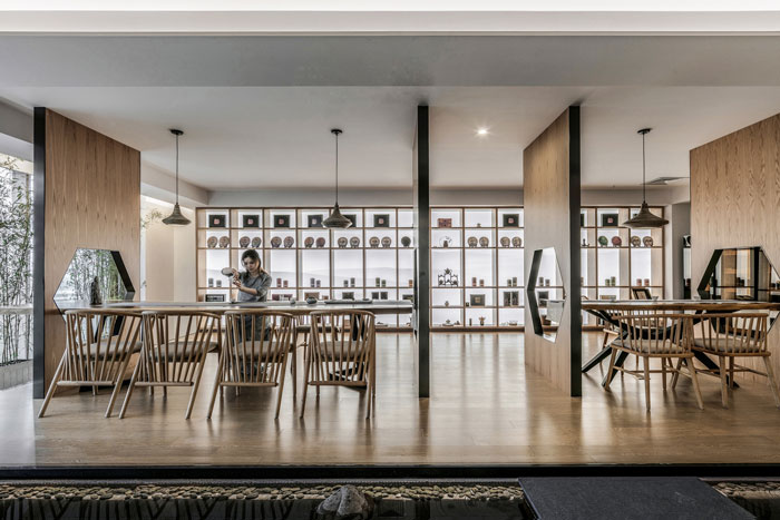 禪意辦公會所休息區(qū)裝修效果圖