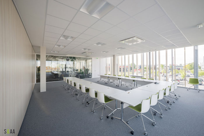 廠房研發(fā)中心辦公室會議室裝修設(shè)計效果圖