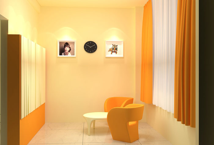 小學(xué)心理咨詢(xún)室裝修設(shè)計(jì)效果圖