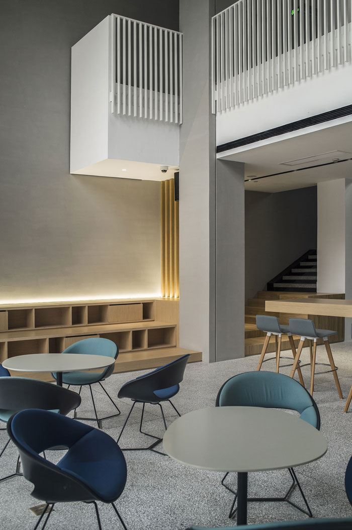 廠房辦公空間接待區(qū)裝修設計效果圖