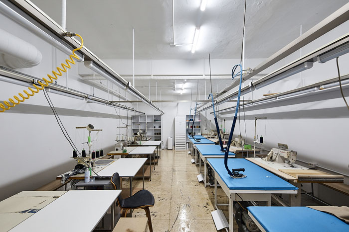 服裝廠(chǎng)房辦公室制衣間裝修設(shè)計(jì)效果圖