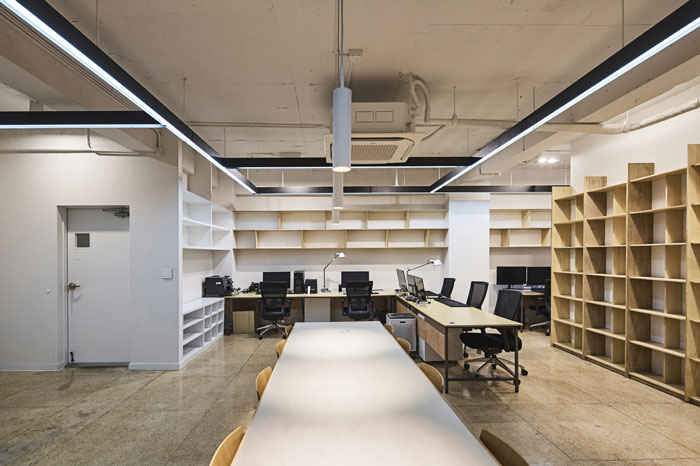 服裝廠(chǎng)房辦公室辦公區(qū)裝修設(shè)計(jì)效果圖