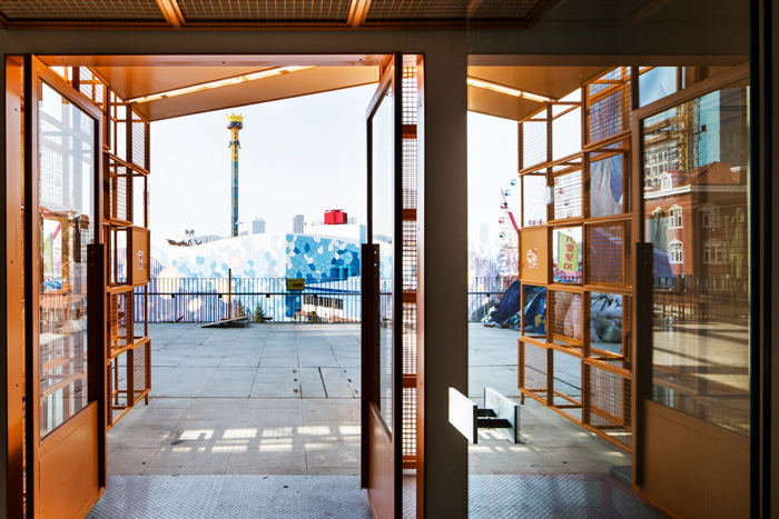 廠家辦公樓大門(mén)區(qū)裝修設(shè)計(jì)效果圖