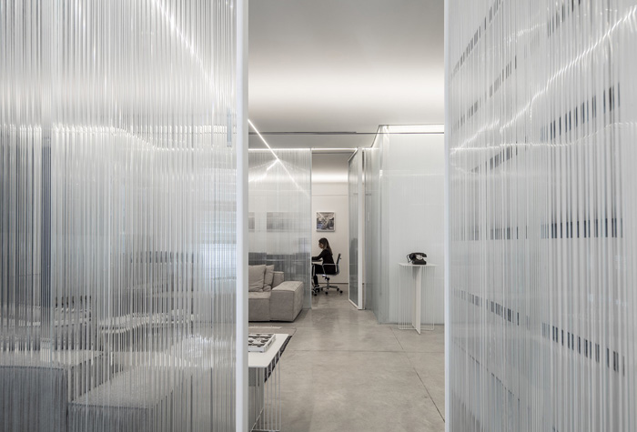 物業(yè)公司辦公室動線裝修設(shè)計(jì)效果圖